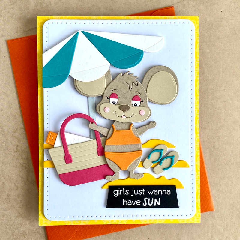 Elizabeth Craft Designs Die Set - Beach Scenery, 2258