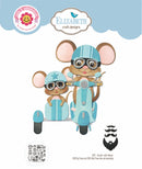 Elizabeth Craft Designs Die Set - Scooter w/Sidecar, 2259