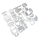 Elizabeth Craft Designs Die Set - Scooter w/Sidecar, 2259