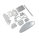 Elizabeth Craft Designs Die Set - Golf Accessories, 2260