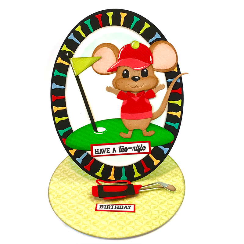 Elizabeth Craft Designs Die Set - Golf Accessories, 2260