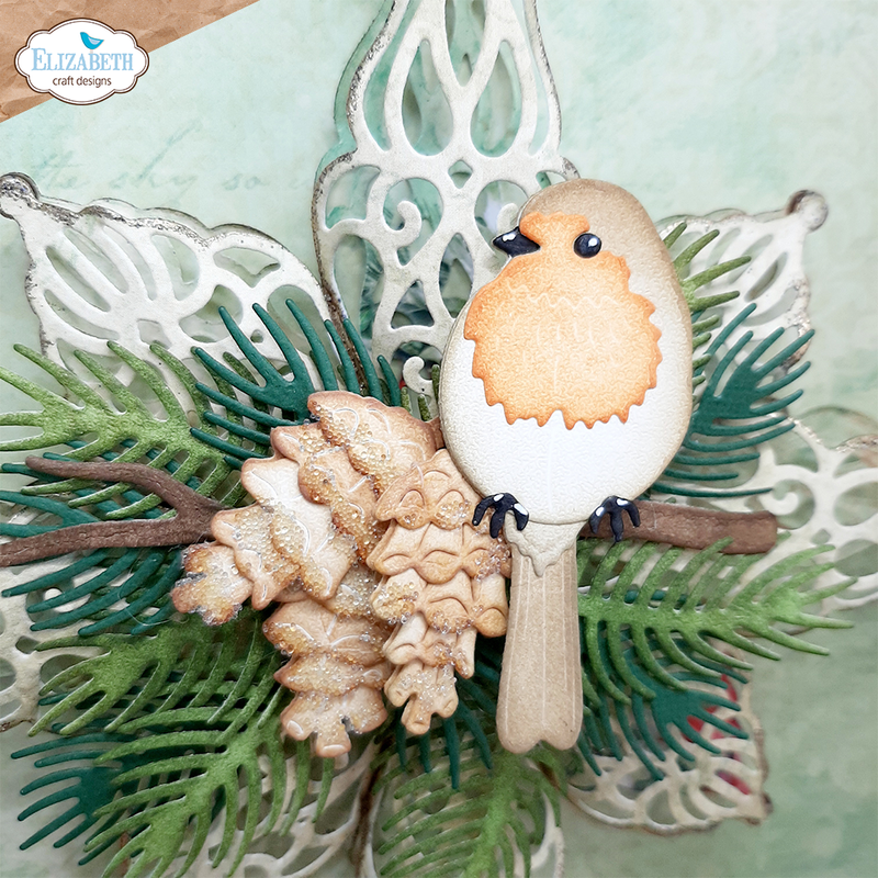 Elizabeth Craft Designs Dies - Winter Greenery, 2270 by Angelica Turner