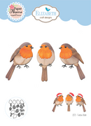 Elizabeth Craft Designs Dies - Festive Robin, 2272 by Angelica Turner