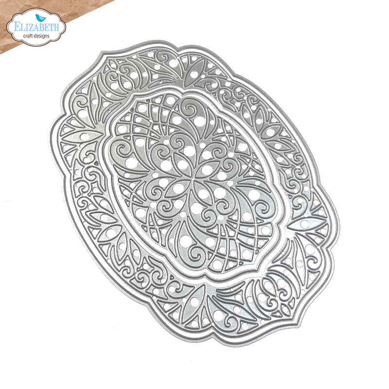 Elizabeth Craft Designs Dies - Festive Ornate Frame, 2274 by Angelica Turner