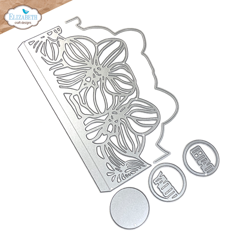 Coming Soon - Elizabeth Craft Designs Die Set - Border Page with Flowers, 2277