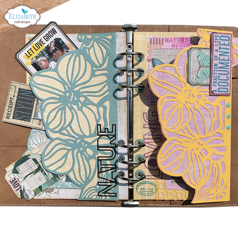 Coming Soon - Elizabeth Craft Designs Die Set - Border Page with Flowers, 2277