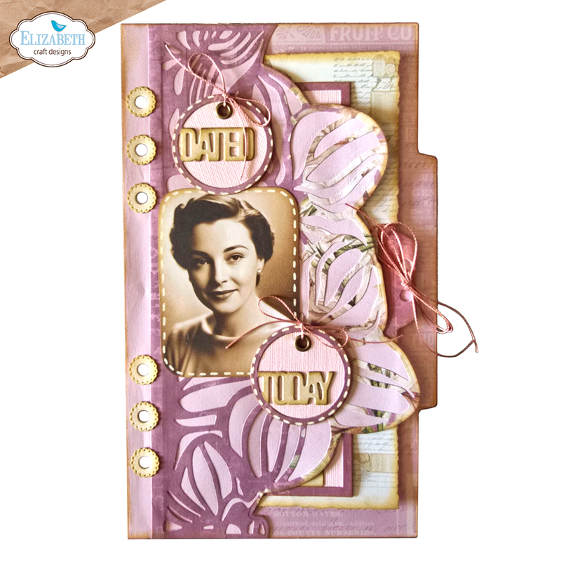 Coming Soon - Elizabeth Craft Designs Die Set - Border Page with Flowers, 2277