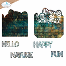 Elizabeth Craft Designs Die Set - Pocket with Flowers, 2278