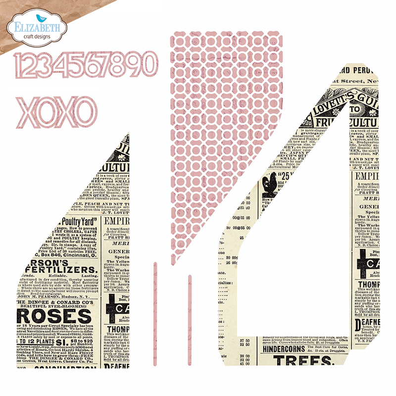 Coming Soon - Elizabeth Craft Designs Die Set - TN Folder, 2279