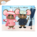 Elizabeth Craft Designs Dies - Big Mouse Winter Accessories, 2285