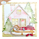Elizabeth Craft Designs Dies - Winter Scenery Accessories, 2286