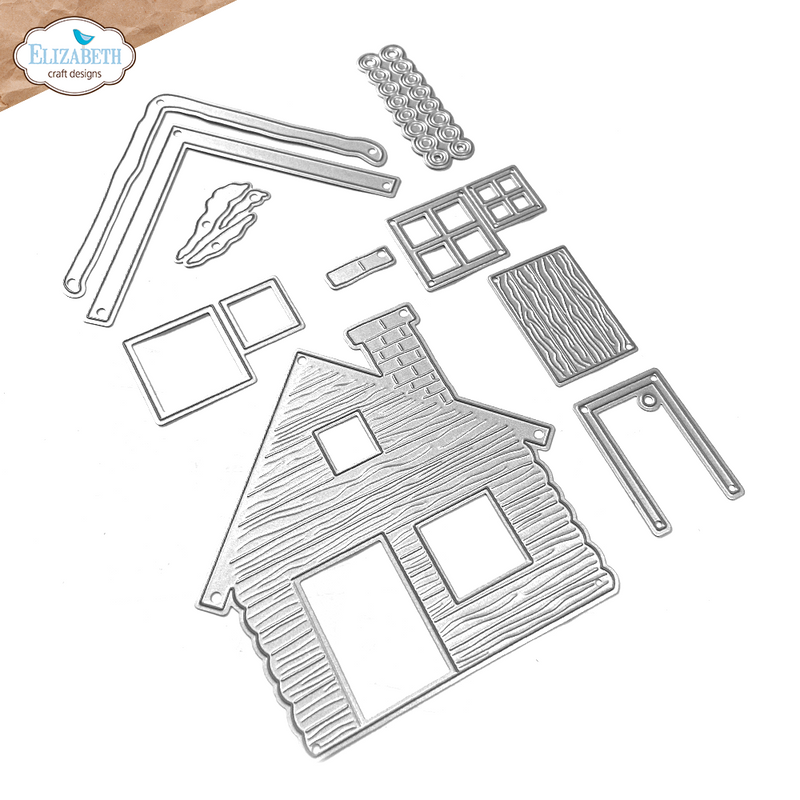 Elizabeth Craft Designs Dies - Cabin, 2287