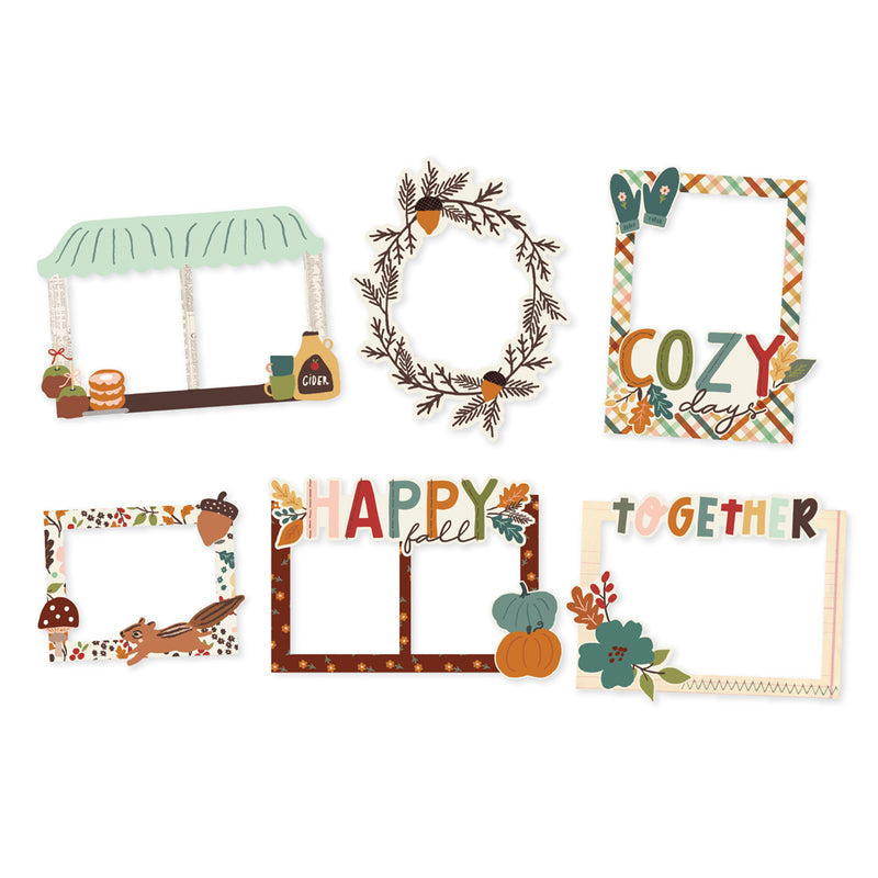 Simple Stories - Chipboard Frames - Cider & Donuts, 22924