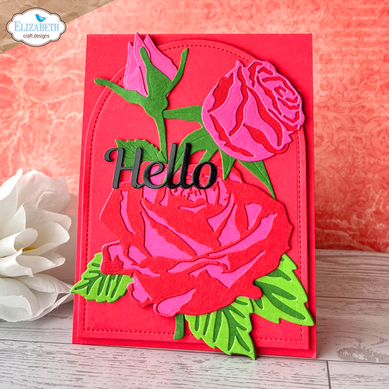 Elizabeth Craft Designs Die Set - Layered Roses, 2298 by Annette Green