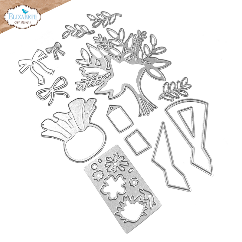 Elizabeth Craft Designs Die Set - Build a Bouquet, 2299 by Annette Green