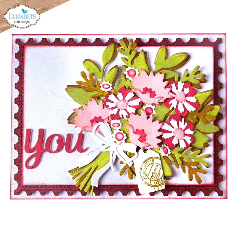 Elizabeth Craft Designs Die Set - Build a Bouquet, 2299 by Annette Green
