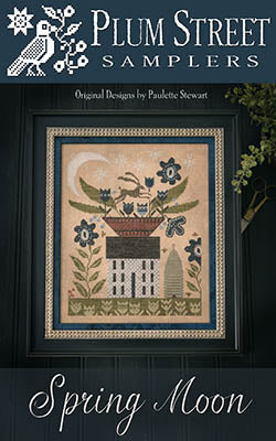 Plum Street Samplers Cross-Stitch Chart - Spring Moon, 23-1169