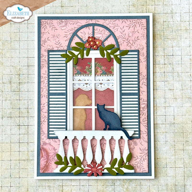 Elizabeth Craft Designs Die Set - Through the Window, 2302 by Annette Green
