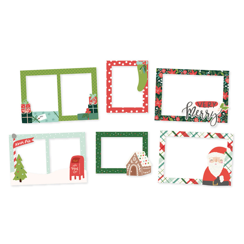 Simple Stories - Chipboard Frames - Santa's Village, 23023