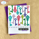 Elizabeth Craft Designs Die Set - Postage, Arches, & Keys, 2303 by Annette Green