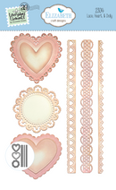 Elizabeth Craft Designs Die Set - Lace, Heart, & Doily, 2304 by Annette Green