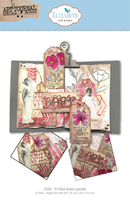 Elizabeth Craft Designs Die Set - Tri-Fold Slider Pocket, 2320