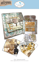 Elizabeth Craft Designs Die Set - Ephemera Pocket, 2322