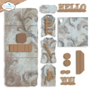 Elizabeth Craft Designs Die Set - Ephemera Pocket, 2322