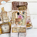 Elizabeth Craft Designs Die Set - Ephemera Pocket, 2322