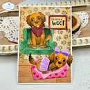 Elizabeth Craft Designs Die Set - Dogs, 2325
