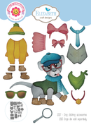 Elizabeth Craft Designs Die Set - Dog Clothes Accessories, 2327
