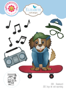 Elizabeth Craft Designs Die Set - Skateboard, 2328