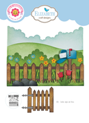 Elizabeth Craft Designs Die Set - Garden Edges & Fence, 2331