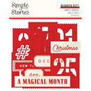 Simple Stories - Number Bits - Simple Vintage Holly Jolly, 23319