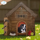 Elizabeth Craft Designs Die Set - Dog House build a book, 2332