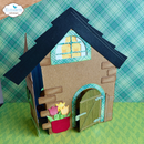 Elizabeth Craft Designs Die Set - Dog House build a book, 2332