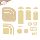 Elizabeth Craft Designs Die Set - Rounded Pocket w/Tags, 2337