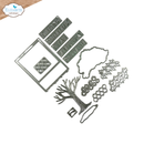 Elizabeth Craft Designs Die Set - Seasonal Trees, 2340