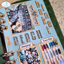 Elizabeth Craft Designs Die Set - Tall & Bold Alphabet, 2341