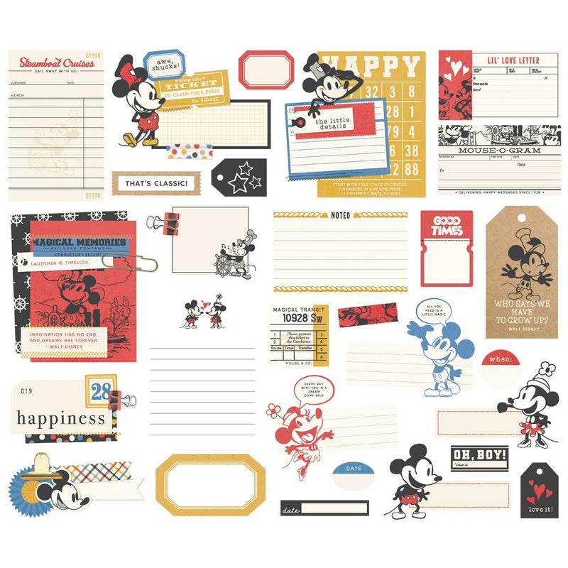 Simple Stories Journal Bits - Say Cheese Classic Mouse, 23419