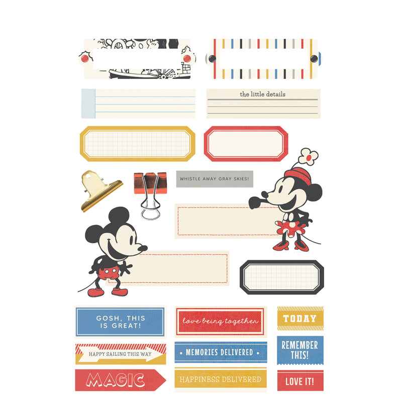 Simple Stories Sticker Book - Say Cheese Classic Mouse, 23421