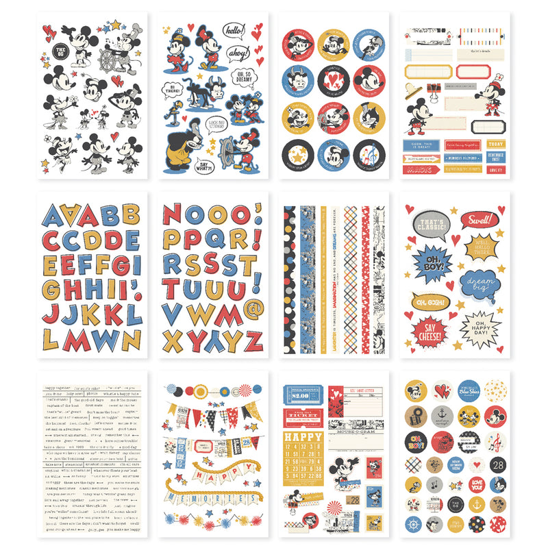 Simple Stories Sticker Book - Say Cheese Classic Mouse, 23421