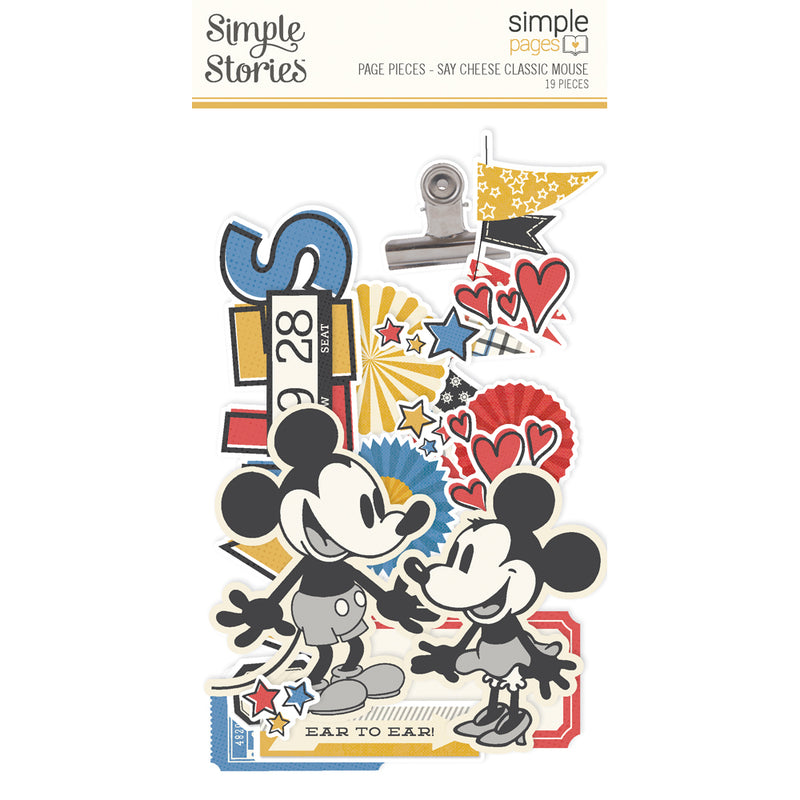 Simple Stories Simple Page Page Pieces - Say Cheese Classic Mouse, 23428