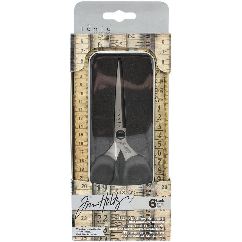 AS IS - Tonic - Haberdashery 6" Scissors, 2343E by: Tim Holtz