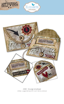 Elizabeth Craft Designs Die Set - Grunge Envelope, 2344