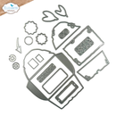 Elizabeth Craft Designs Die Set - Grunge Envelope, 2344