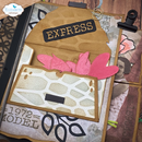 Elizabeth Craft Designs Die Set - Grunge Envelope, 2344