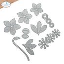 Elizabeth Craft Designs Die Set - Lenten Rose, 2347