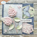 Elizabeth Craft Designs Die Set - Stitched Rectangles & Lables, 2349