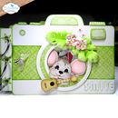 Elizabeth Craft Designs Die Set - Camera & Suitcase Build a Book, 2354